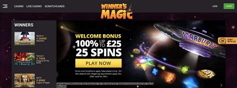 winners magic no deposit bonus codes
